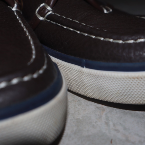 Nautica Brown and White Men’s Loafers Size 2 US - Picture 3 of 9